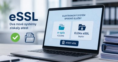 Dva další systémy spisové služby získaly atest eSSL