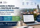 DIA: Zákon o&nbsp;právu na digitální služby a&nbsp;samospráva – nejde jen o&nbsp;formuláře, ale hlavně o&nbsp;data