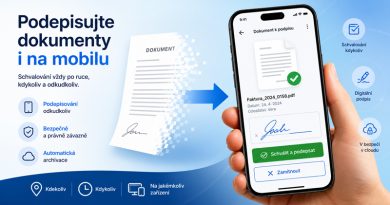Podepisování dokumentů nově i&nbsp;na mobilu: Schvalování vždy po ruce