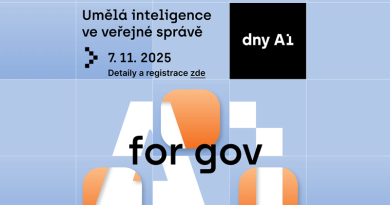 CRR: AI for Gov se blíží! Zajistěte si místo na Dnech AI CRR: AI for Gov se blíží! Zajistěte si místo na Dnech AI